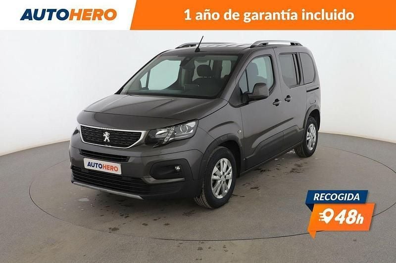 Gris Usado 2021 Peugeot Rifter Allure Monovolumen | 17.899 € (Precio justo) - Imagen 1/3