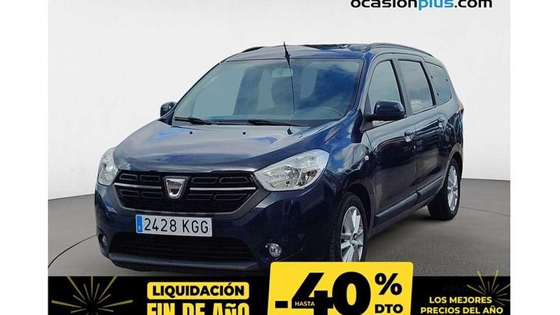 Azul Usado 2017 Dacia Lodgy Lauréate Monovolumen | 11.980 € (Precio justo) - Imagen 1/4