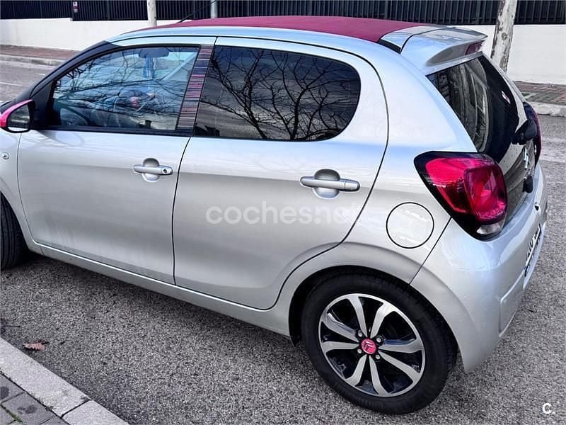 Usado Citroën C1 PureTech 82 CV (60 kW) 2016 Gris / plata Utilitario