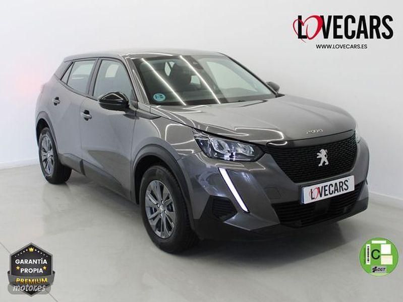 Usado Peugeot 2008 Active 111 CV (81 kW) 2022 Gris SUV