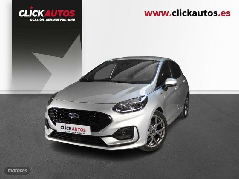 Plateado Usado 2022 Ford Fiesta ST-Line Utilitario | 15.300 € (Precio justo) - Imagen 1/4