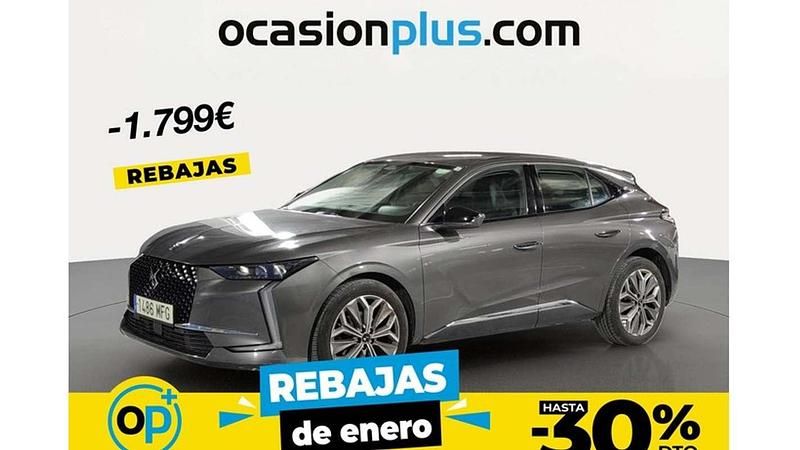 Gris Usado 2023 DS Automobiles DS4 Crossback Trocadero SUV | 17.991 € (Precio justo) - Imagen 1/4