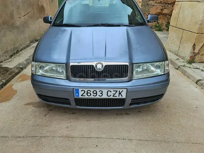Occasion Skoda Octavia Elegance 110 PK (80 kW) 2004 Grijs Sedan