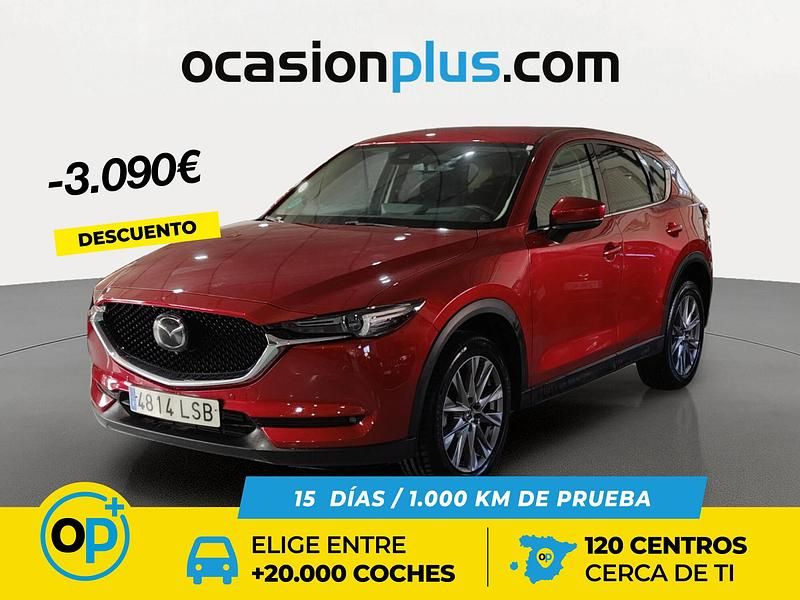 Usado Mazda CX-5 150 CV (110 kW) 2021 Rojo SUV