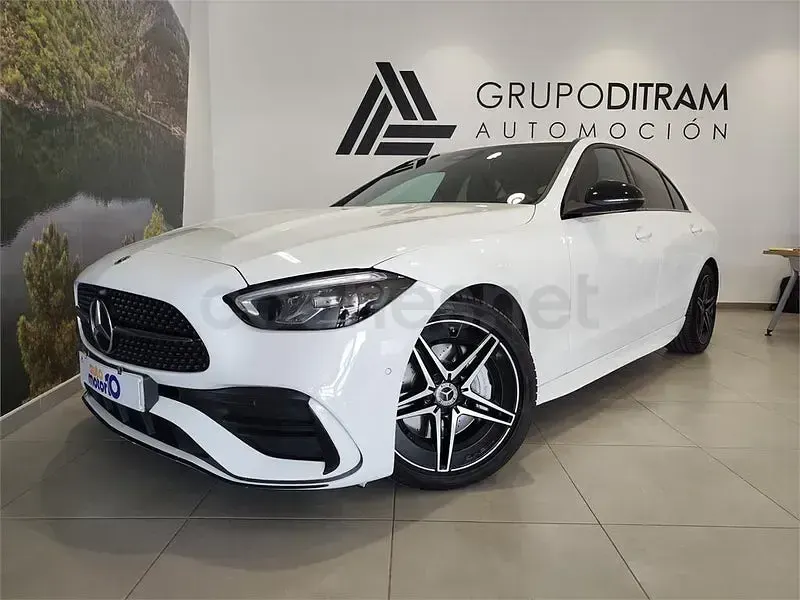 Usado Mercedes C200 163 CV (119 kW) 2023 Blanco Berlina