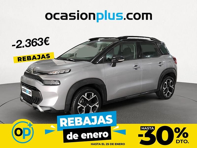 Gris Usado 2024 Citroën C3 Aircross PureTech SUV | 14.450 € (Precio justo) - Imagen 1/4