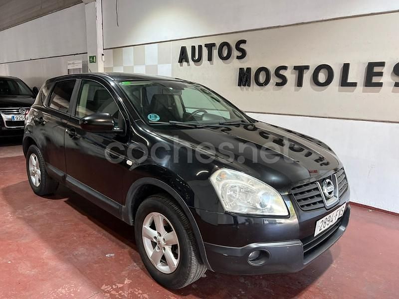 Negro Usado 2007 Nissan Qashqai Acenta SUV | 5495 € (Precio justo) - Imagen 1/4