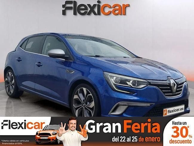 Azul Usado 2017 Renault Mégane GT Line GT-Line Berlina | 12.490 € (Buen precio) - Imagen 1/4