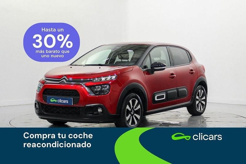 Rojo Usado 2024 Citroën C3 PureTech Berlina | 11.490 € (Buen precio) - Imagen 1/4