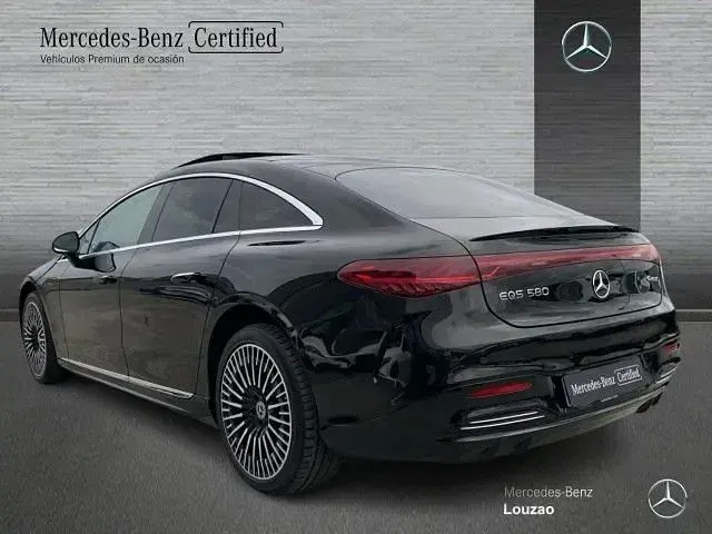 Usado Mercedes EQS580 Edition 384 kW (523 CV) 2022 Negro ónix Berlina