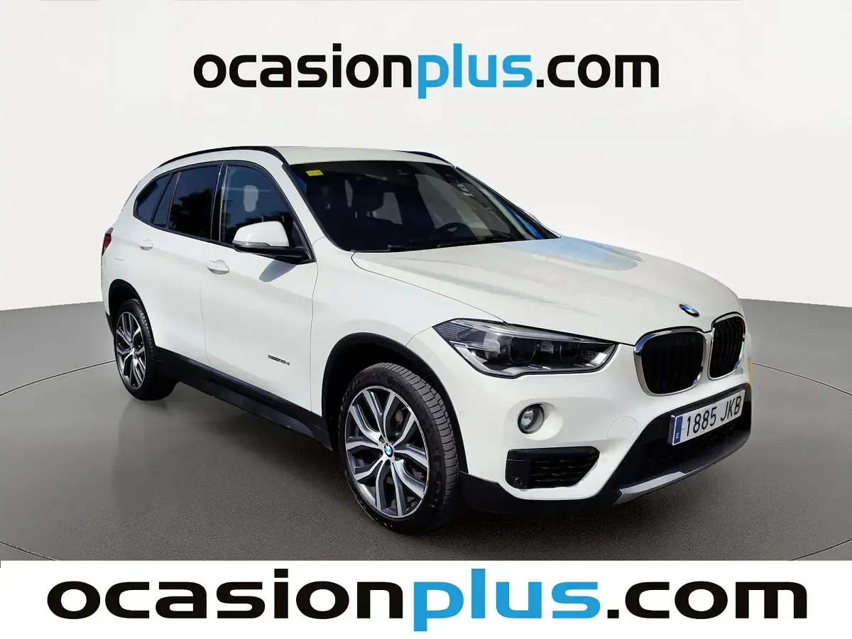 Usado BMW X1 150 CV (110 kW) 2015 Blanco SUV