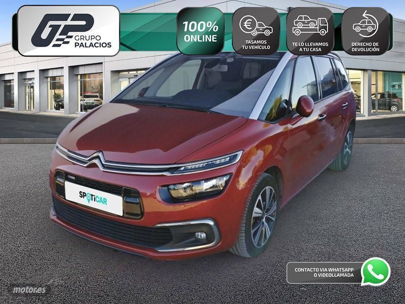 Usado Citroën Grand C4 Picasso Exclusive 131 CV (96 kW) 2017 Rojo Monovolumen