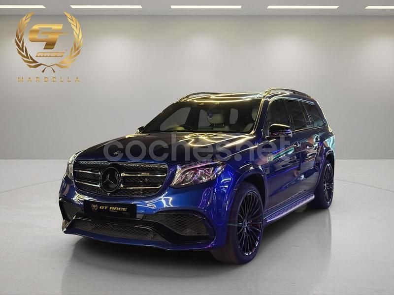 Azul Usado 2016 Mercedes GLS63 AMG SUV | 94.950 € - Imagen 1/4