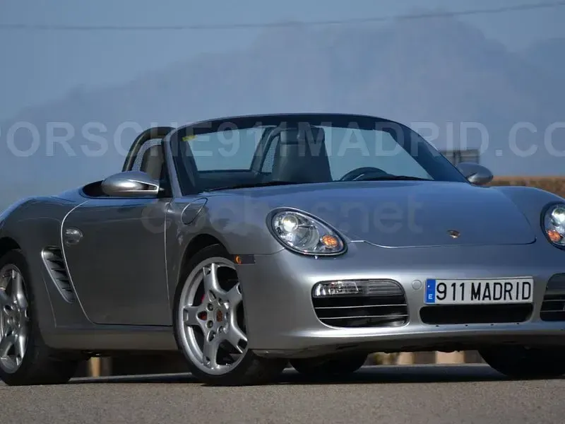 Usado Porsche Boxster S 280 CV (205 kW) 2005 Gris / plata Descapotable