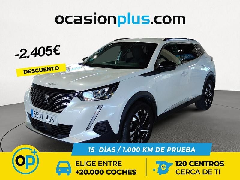 Blanco Usado 2023 Peugeot 2008 Allure SUV | 15.800 € (Precio justo) - Imagen 1/4