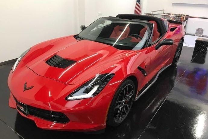 Usado Chevrolet Corvette C7 460 CV (338 kW) 2017 Rojo Utilitario