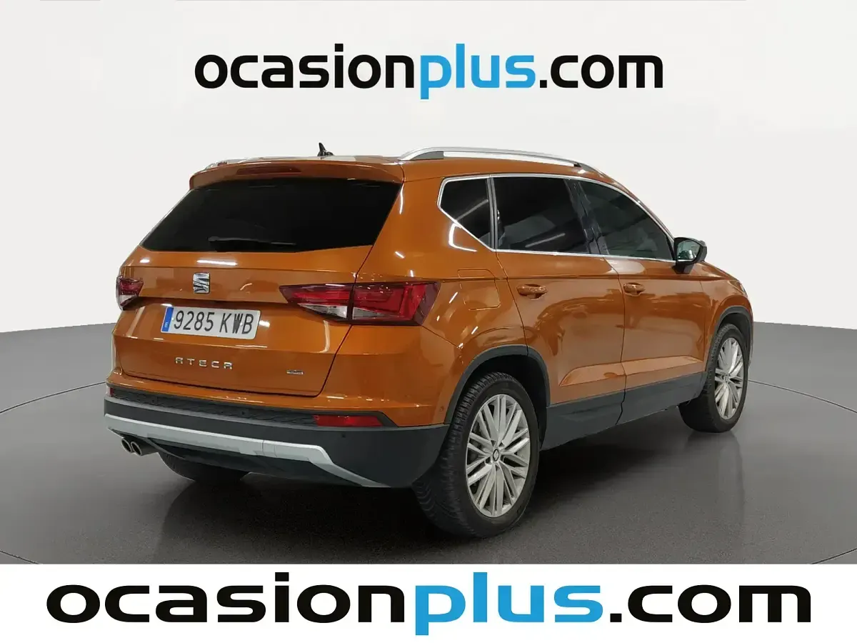 Usado Seat Ateca XCELLENCE 190 CV (139 kW) 2019 Naranja SUV