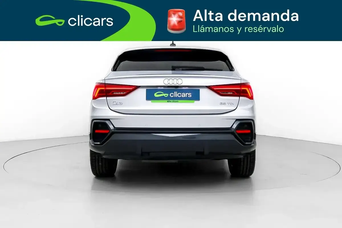 Usado Audi Q3 Sportback Advanced 150 CV (110 kW) 2021 Gris SUV