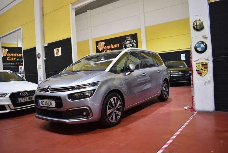 Gris Usado 2018 Citroën Grand C4 Picasso Feel Monovolumen | 13.500 € (Precio justo) - Imagen 1/4