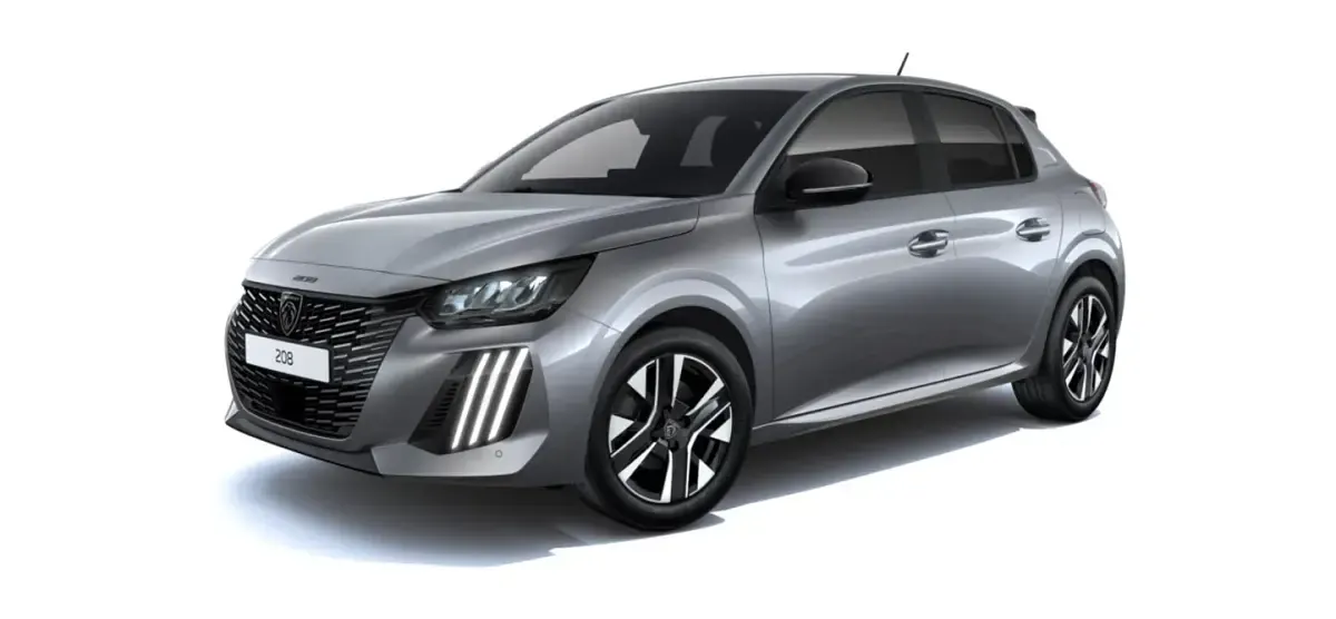 Ny Peugeot 208 S 100 HK (73 kW) 2026 Grå Halvkombi