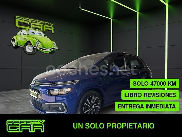 Azul Usado 2017 Citroën C4 Picasso Feel Monovolumen | 12.500 € (Precio justo) - Imagen 1/4