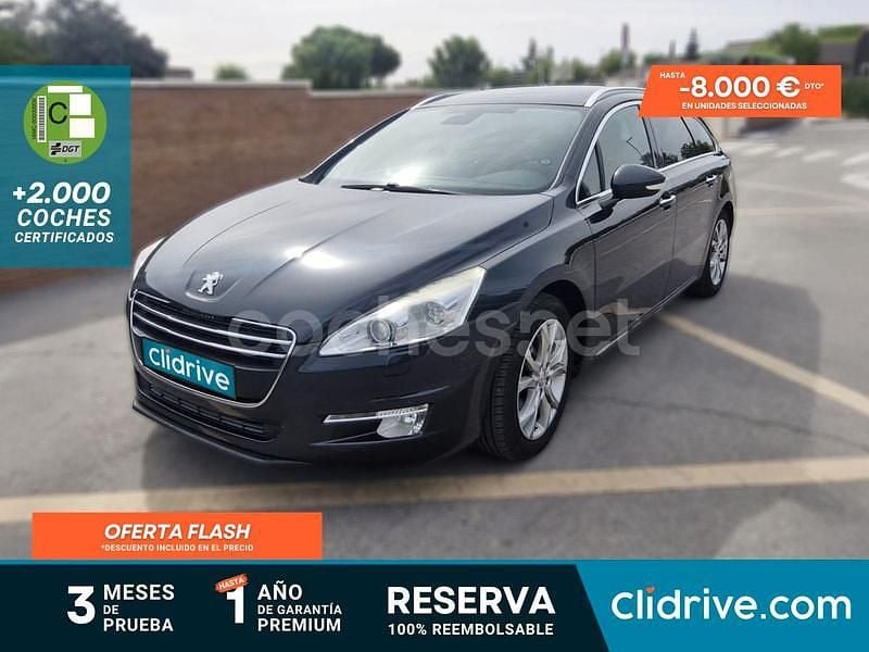 Negro Usado 2012 Peugeot 508 Allure Familiar | 5290 € (Buen precio) - Imagen 1/3