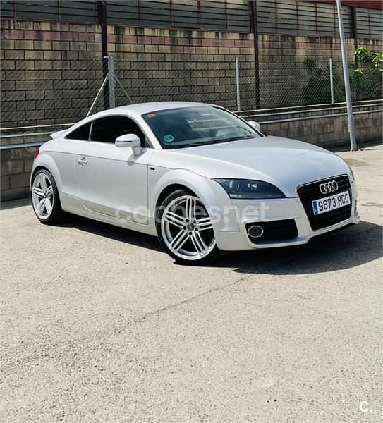Usado Audi TT S-Line 160 CV (117 kW) 2011 Gris / plata Coupe