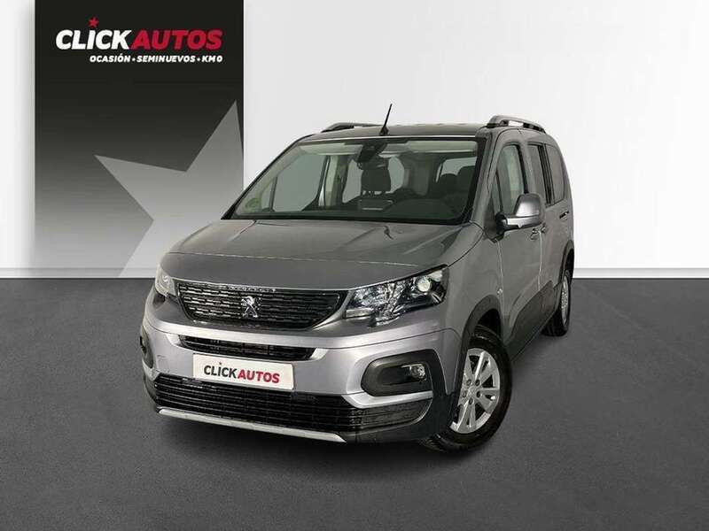 Gris Usado 2021 Peugeot Rifter Allure Monovolumen | 18.050 € (Precio justo) - Imagen 1/4