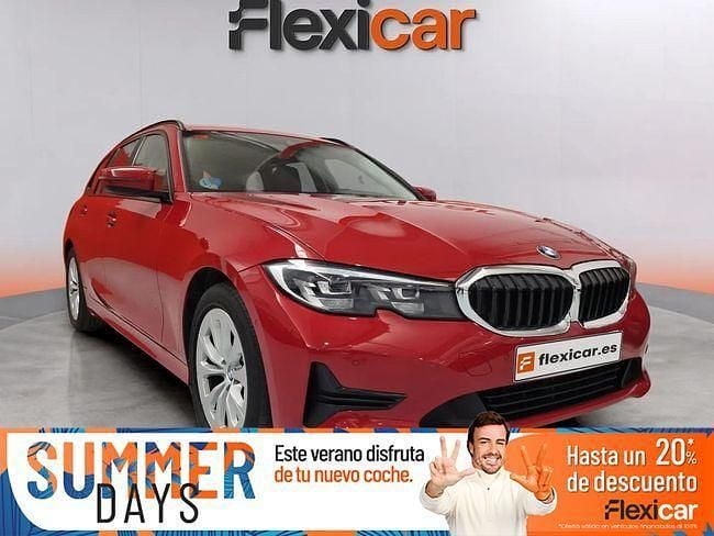 Rojo Usado 2021 BMW 318 Familiar | 25.490 € (Precio justo) - Imagen 1/4