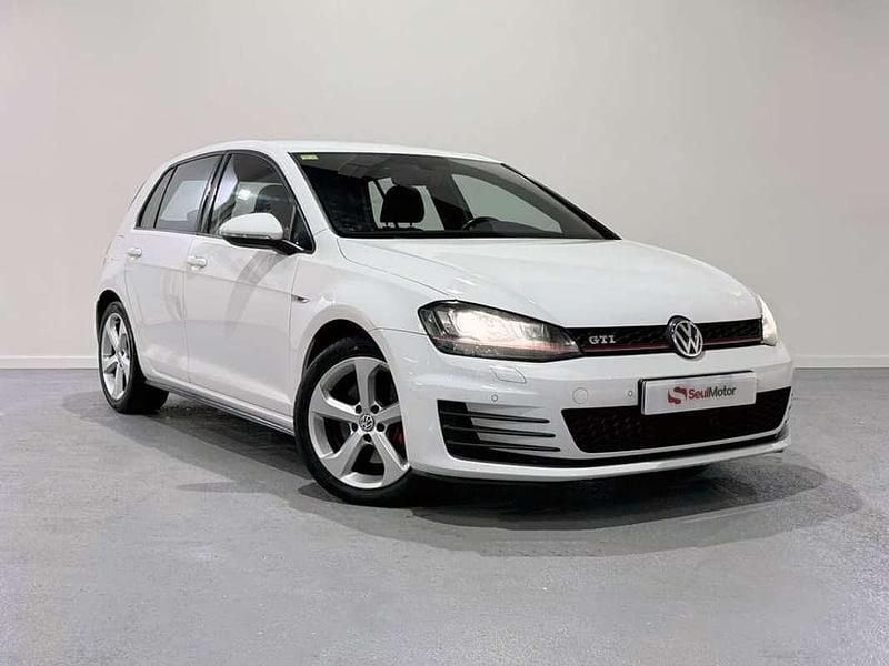 Usado VW Golf VII GTI 220 CV (161 kW) 2017 Blanco Utilitario