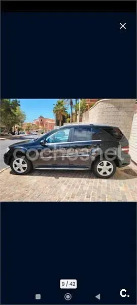 Usado Mercedes ML280 190 CV (139 kW) 2010 Negro SUV