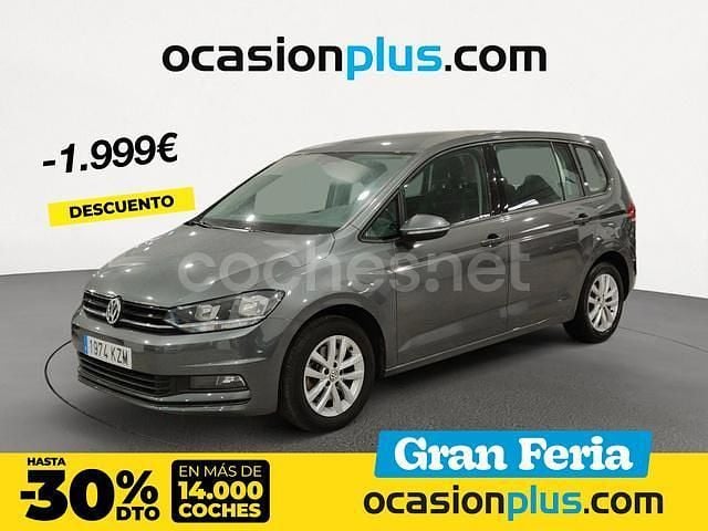 Gris / plata Usado 2019 VW Touran Edition Monovolumen | 21.990 € (Precio justo) - Imagen 1/4