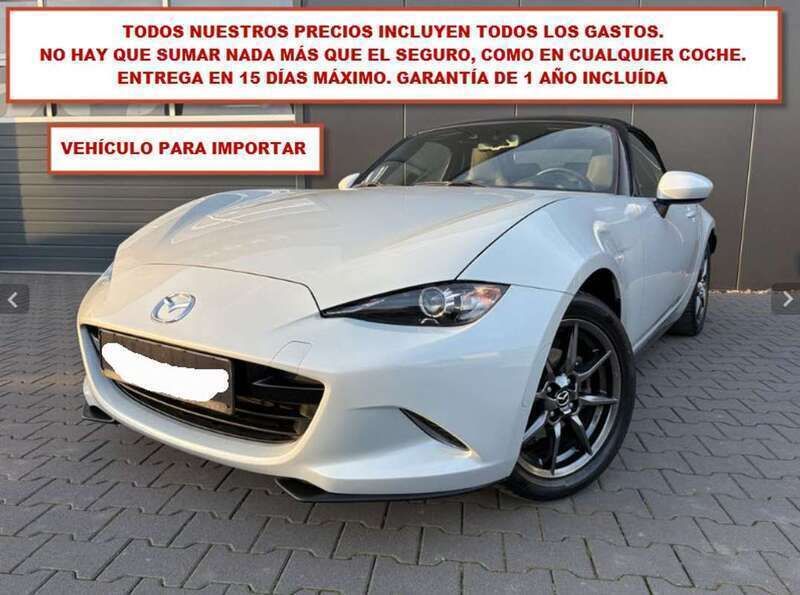 Blanco Usado 2019 Mazda MX5 Inclusive Descapotable | 24.650 € (Un poco caro) - Imagen 1/4