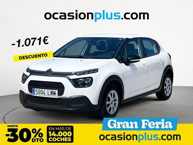 Blanco Usado 2022 Citroën C3 Live Utilitario | 11.790 € (Precio justo) - Imagen 1/4