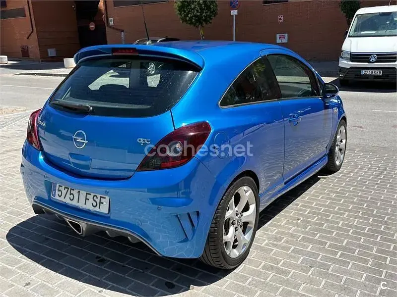 Usado Opel Corsa OPC 192 CV (141 kW) 2008 Azul Utilitario