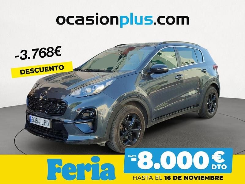 Gris Usado 2021 Kia Sportage SUV | 19.450 € (Precio justo) - Imagen 1/4