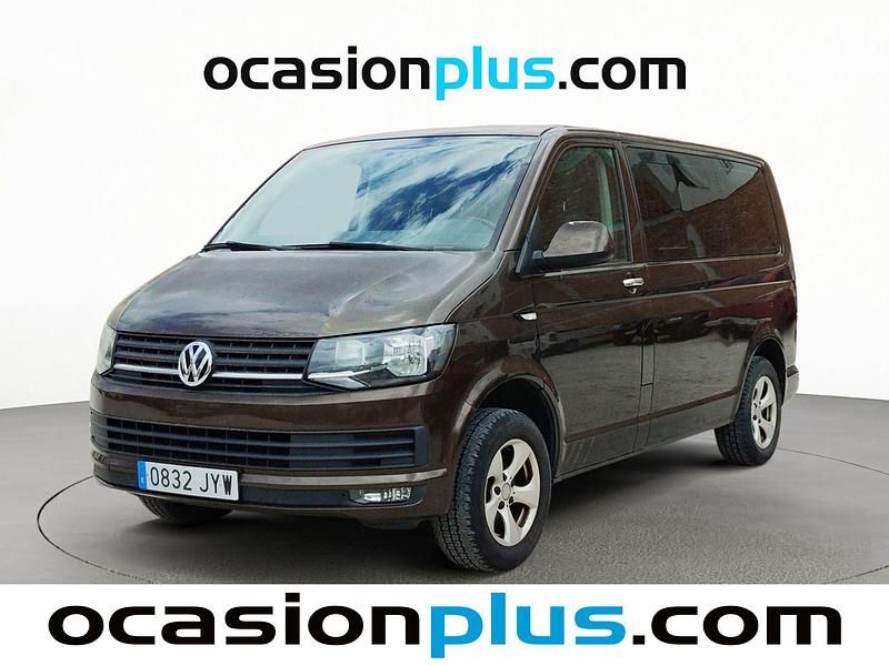Marrón Usado 2017 VW Caravelle Trendline Monovolumen | 27.090 € (Precio justo) - Imagen 1/4