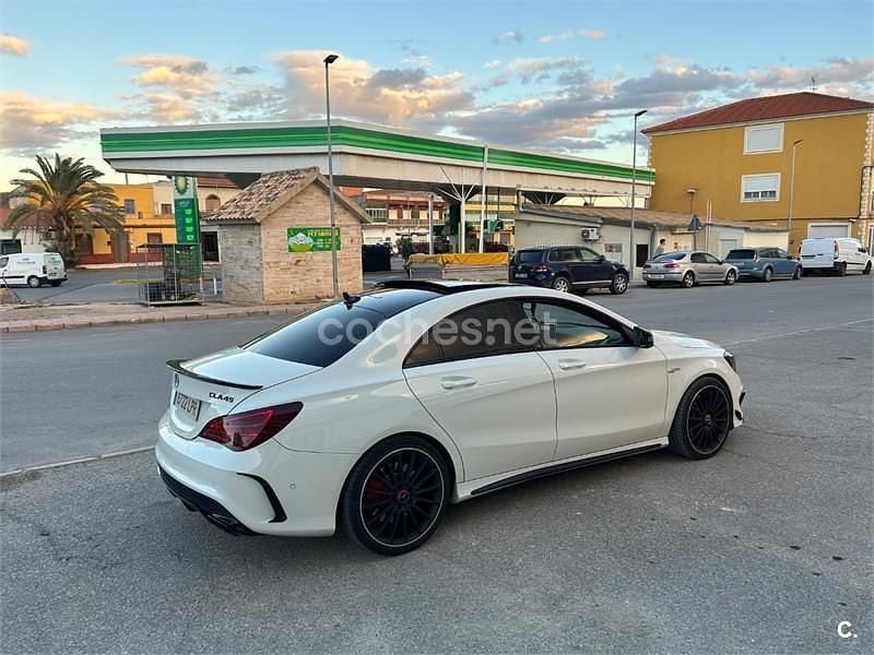 Usado Mercedes CLA45 AMG 381 CV (280 kW) 2016 Blanco Berlina