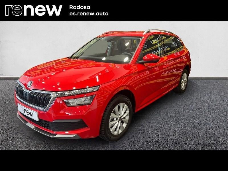 Rojo Usado 2020 Skoda Kamiq SUV | 17.950 € (Precio justo) - Imagen 1/4