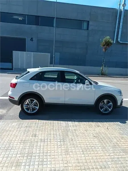 Usado Audi Q3 150 CV (110 kW) 2018 Blanco SUV