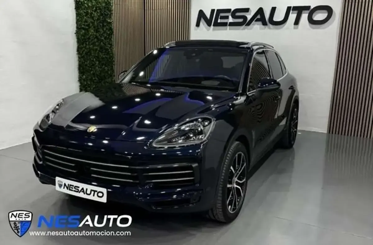 Usado Porsche Cayenne 340 CV (250 kW) 2019 Azul SUV