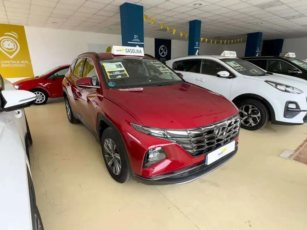 Usado Hyundai Tucson 230 CV (169 kW) 2021 Burdeos SUV