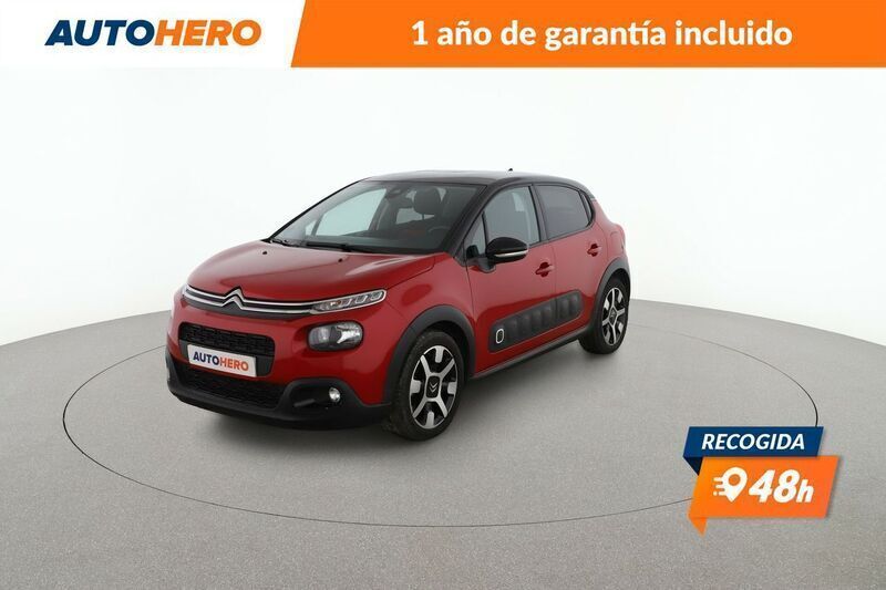 Rojo Usado 2019 Citroën C3 PureTech Utilitario | 9699 € (Buen precio) - Imagen 1/3