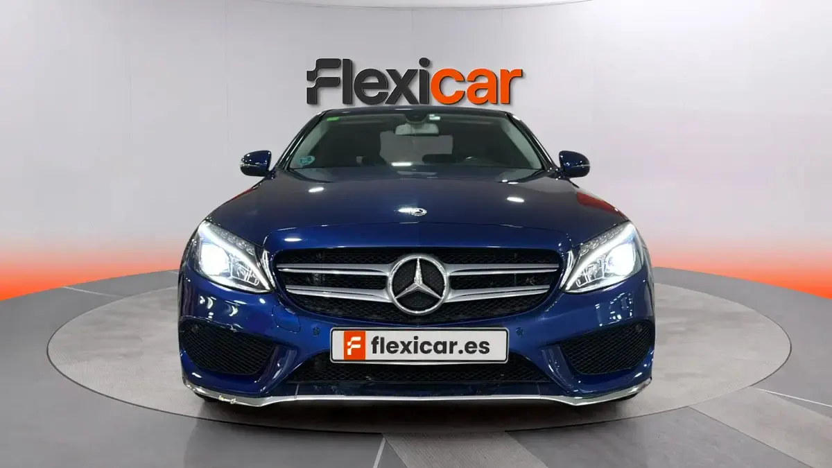 Usado Mercedes C220 194 CV (142 kW) 2018 Azul Berlina