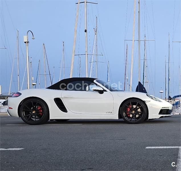 Blanco Usado 2019 Porsche 718 Boxster GTS Descapotable | 83.400 € - Imagen 1/4