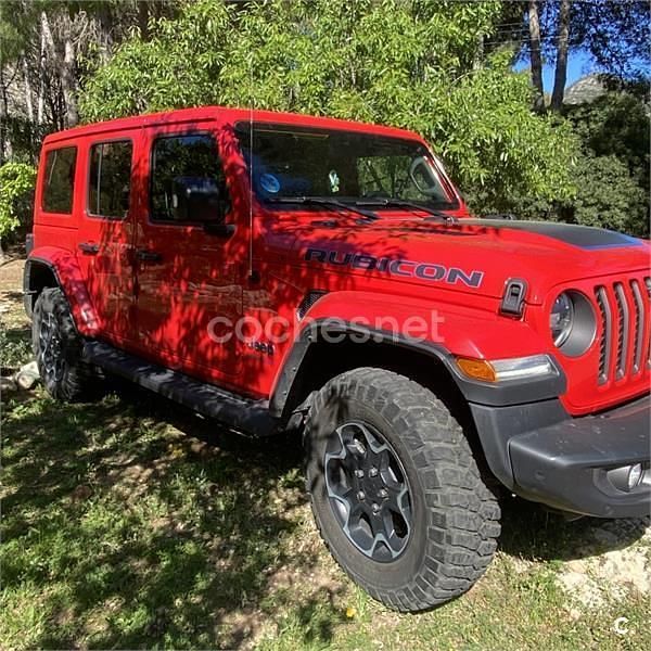 Usado Jeep Wrangler Rubicon 381 CV (280 kW) 2022 Rojo SUV