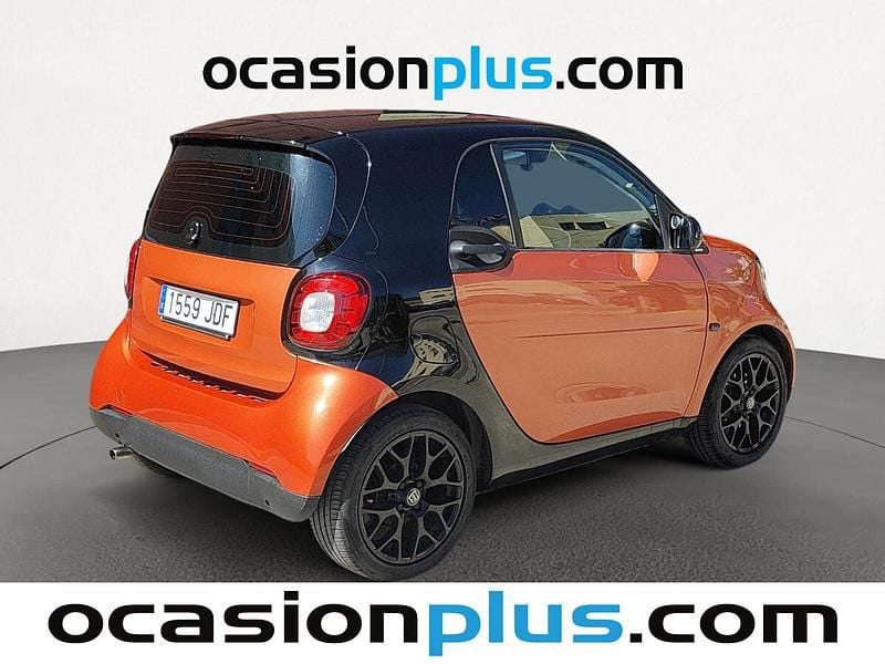 Usado Smart ForTwo Cabrio Prime 90 CV (66 kW) 2015 Naranja Descapotable