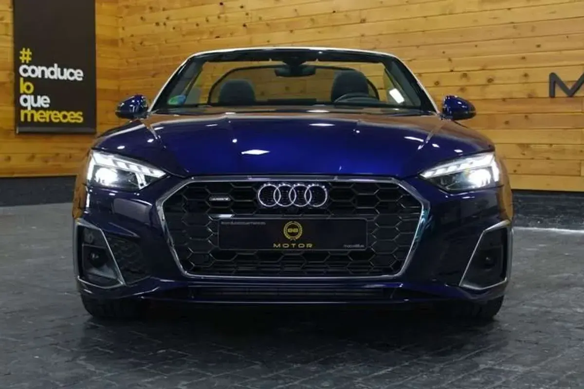 Usado Audi A5 Cabriolet S-Line 204 CV (150 kW) 2024 Azul Descapotable