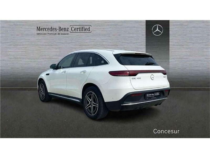 Usado Mercedes EQC400 300 kW (408 CV) 2020 Blanco SUV