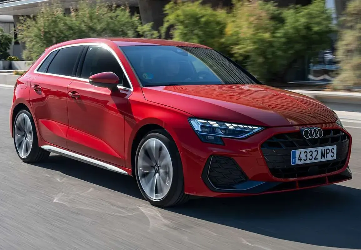 Usado Audi A3 Sportback S-Line 116 CV (85 kW) 2020 Gris Utilitario